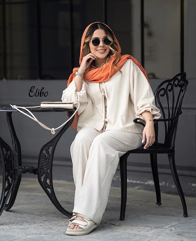 شومیز پاپیونی ساده