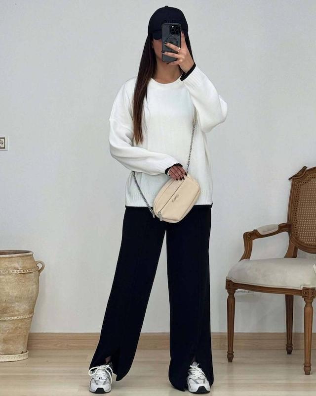 ست بافت شلوار