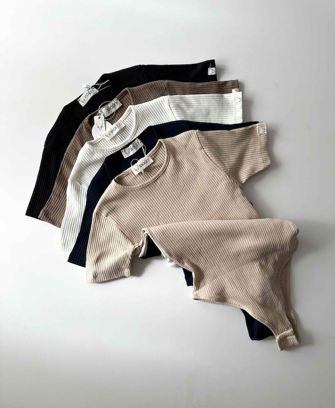 بادی یقه گرد تیشرتی 