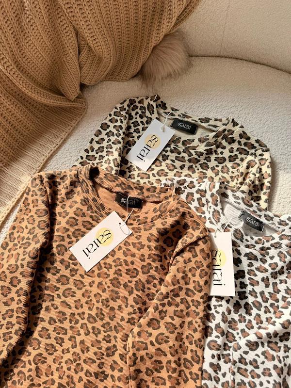 یقه گرد پلنگی 🤎