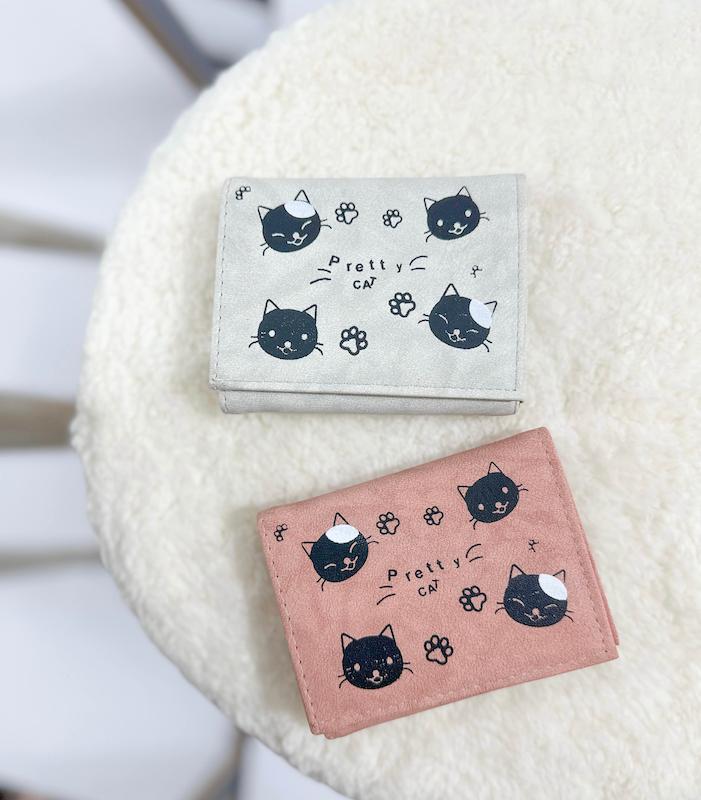 کیف پول مدل چهار گریه 