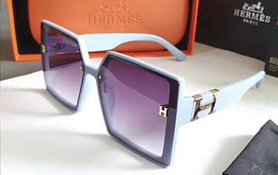 عینک آفتابی Hermes رنگ آبی