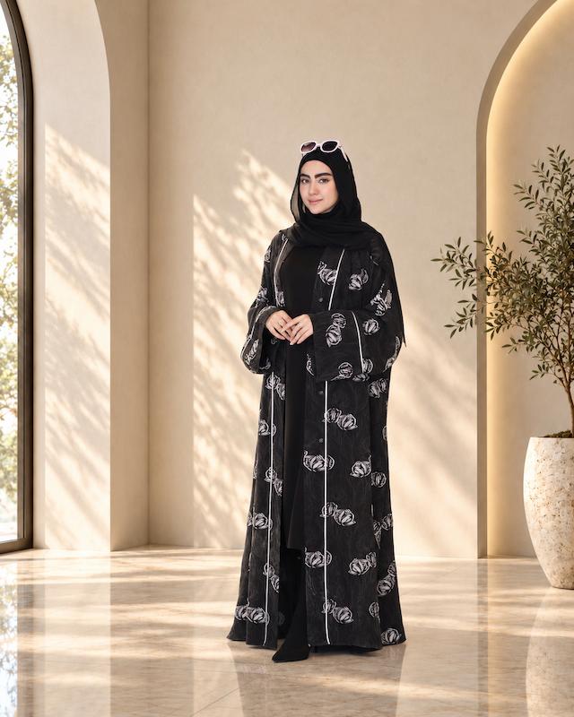 عبا vip لالین مشکی