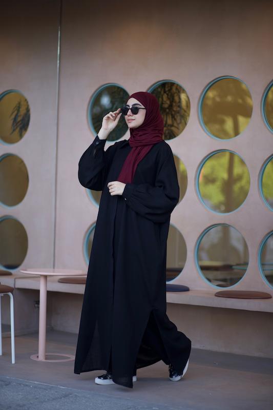 ست عبا و شلوار لُج مشکی