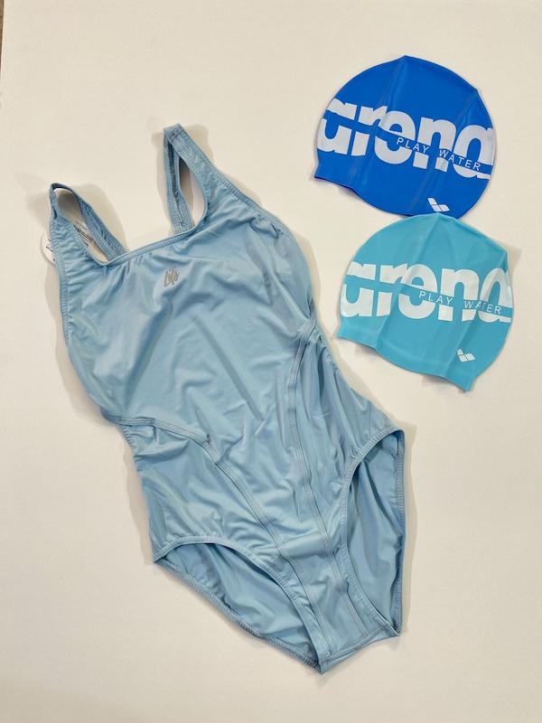 مایو اسلیپ قهرمانی زنانه برند لایف Life بغل باز آبی روشن