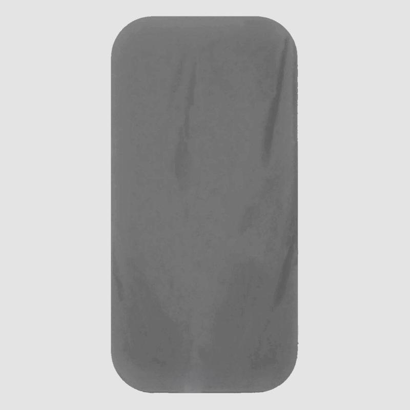 حوله استخری تک رنگ دودی ( طوسی تیره ) 75*150