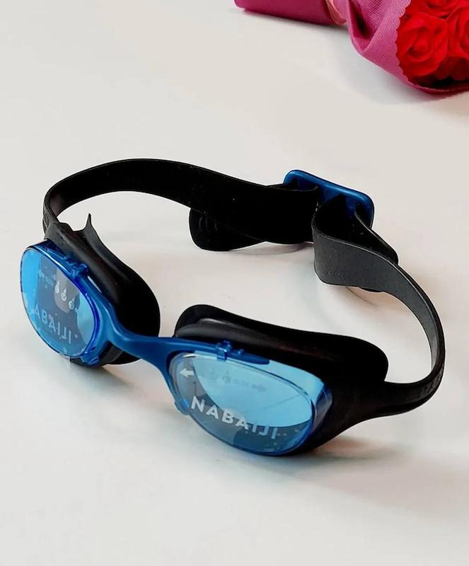 عینک شنا نابایجی مدل XBASE سرمه ای مشکی DECATHLON