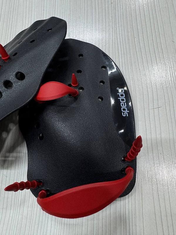 کفی شنا اسپیدو مشکی قرمز