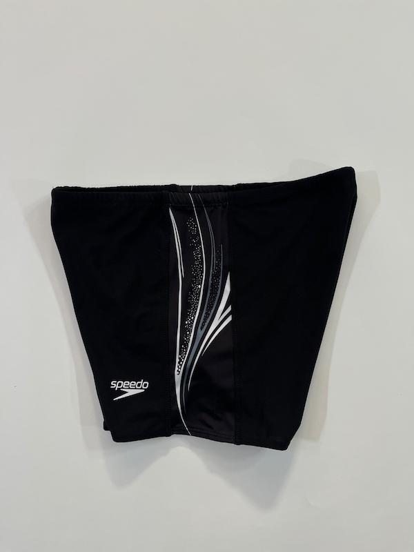 مايو پادار مردانه مشکي طرح موج برند اسپيدو SPEEDO
