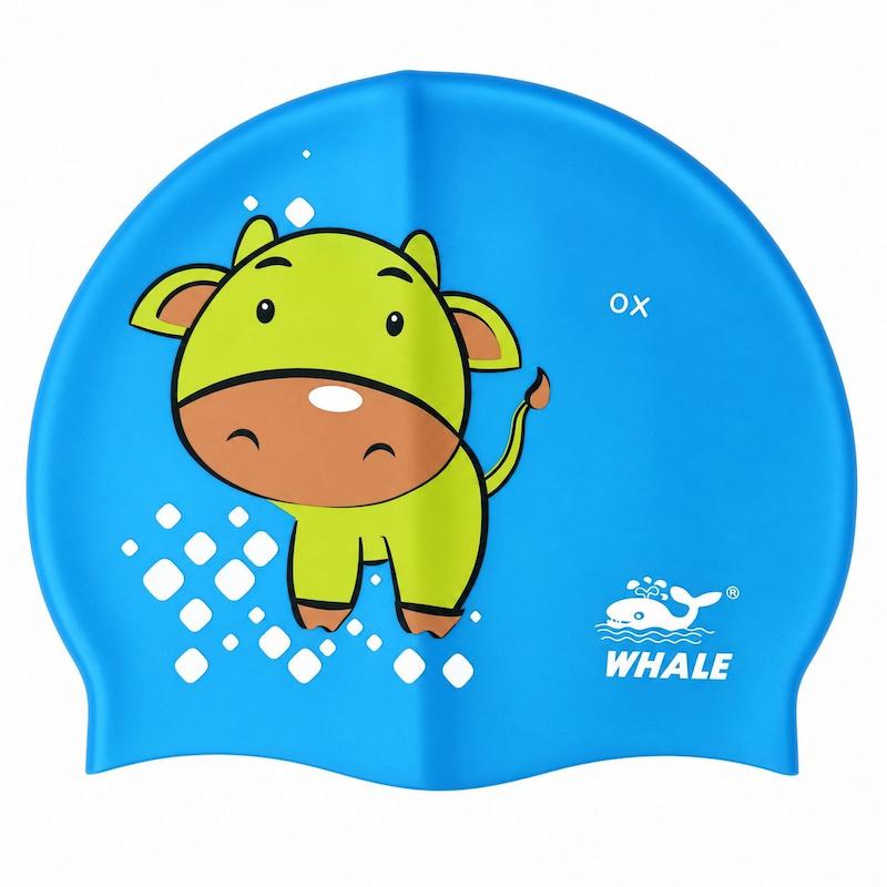 کلاه شنا بچگانه سیلیکونی وال Whale اورجینال مدل ۷۰۰ 