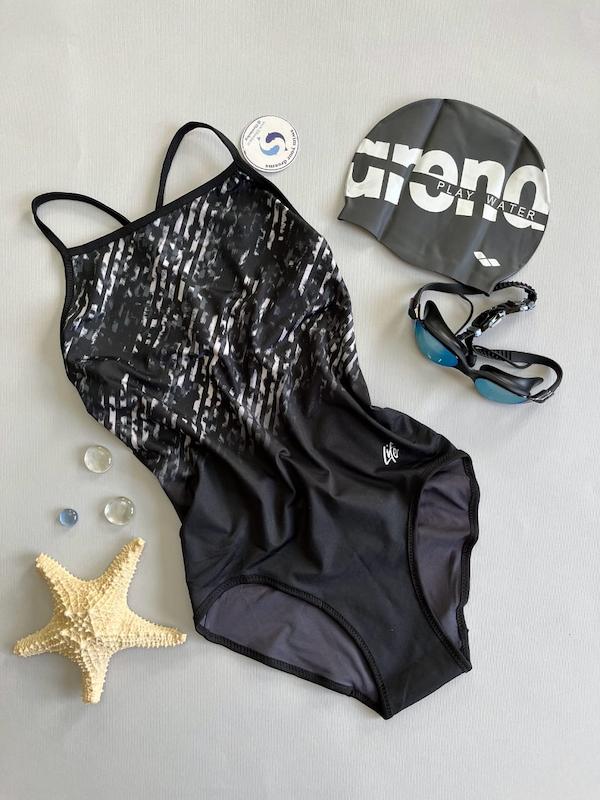 مایو اسلیپ زنانه دورو برند لایف Life مشکی دودی