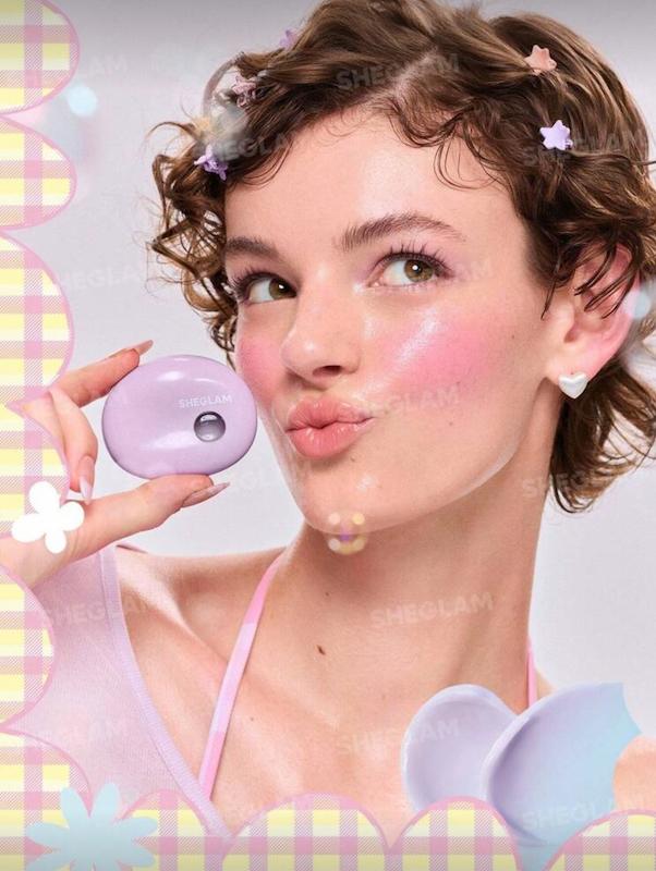 رژگونه شیگلم مدل Bubble Glow با قابلیت تغییر رنگ