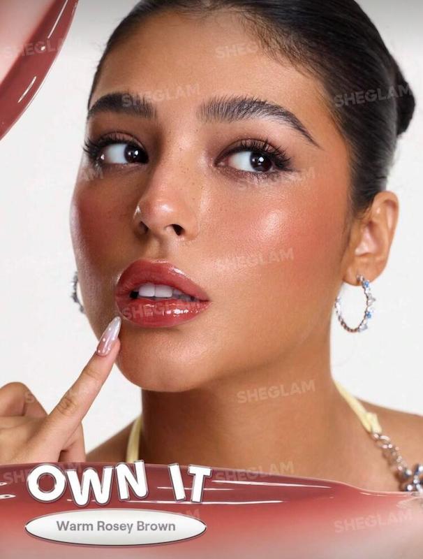 ليپ گلاس شيشه اي شيگلم مدل Air lock رنگ Own It