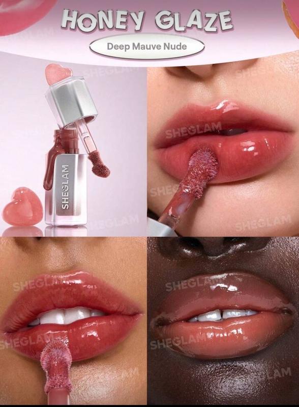 ليپ گلاس شيگلم مدل Air lock رنگ Honey Glaze