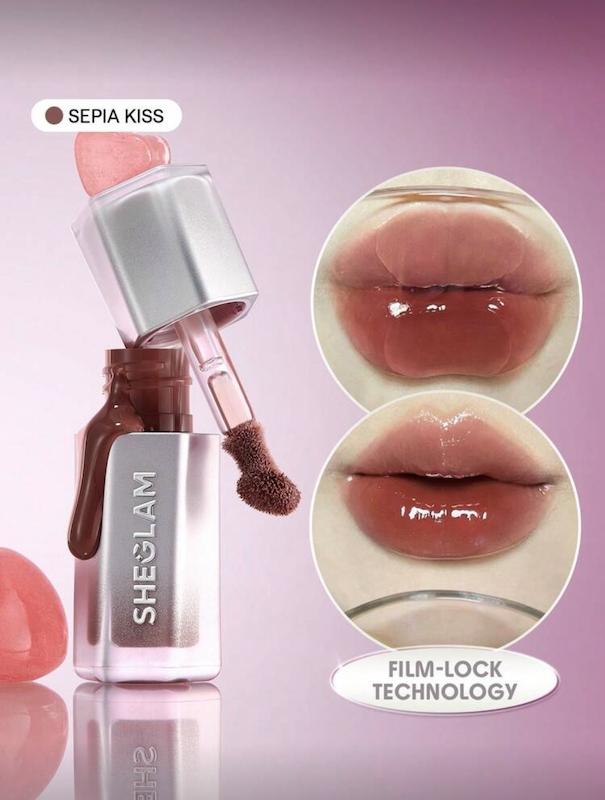ليپ گلاس شيگلم مدل Air lock رنگ Hard Candy