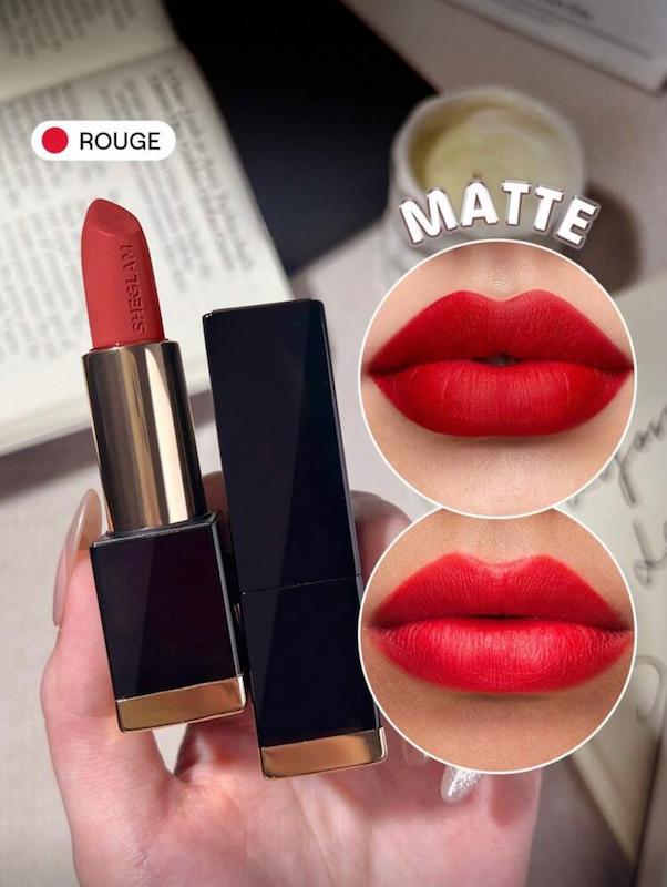 رژلب در مشكى شيگلم رنگ Rouge