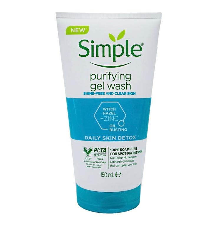ژل شستشوی صورت سیمپل مدل Purifying پوست چرب و مختلط