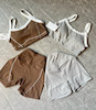 ست نیمتنه و‌ شلوارک 