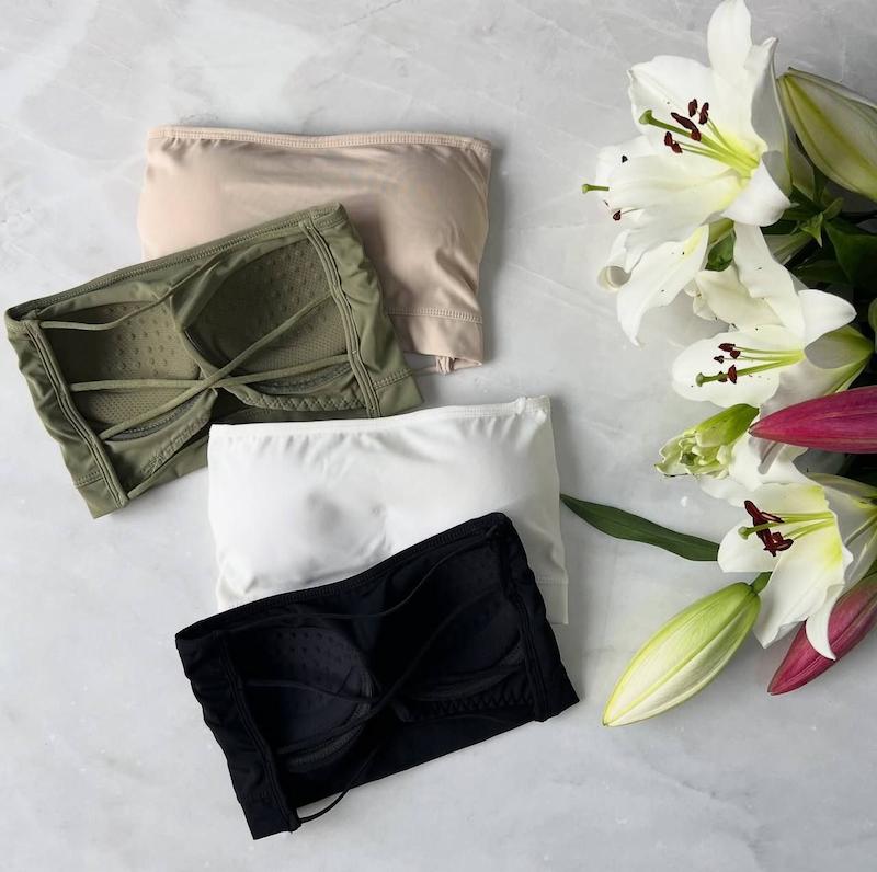 نیم‌تنه دکلته زنانه بدون بند | ساده، شیک و راحت