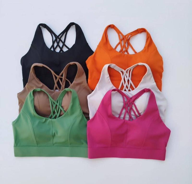 نیمتنه ورزشی فلامنت زنانه قزن‌دار با بند ضربدری 