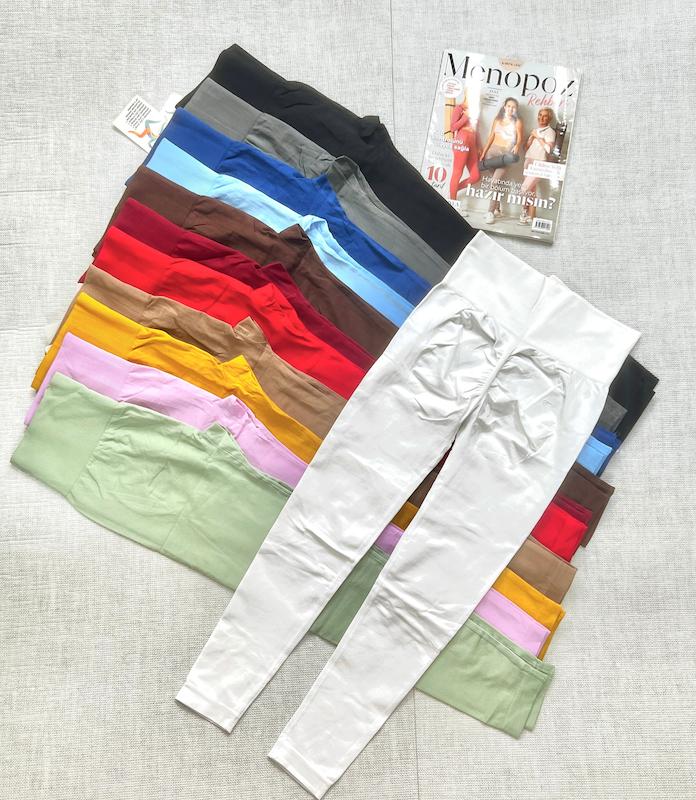 لگ ورزشی سیملس پشت چین زنانه – ۱۲ رنگ متنوع،