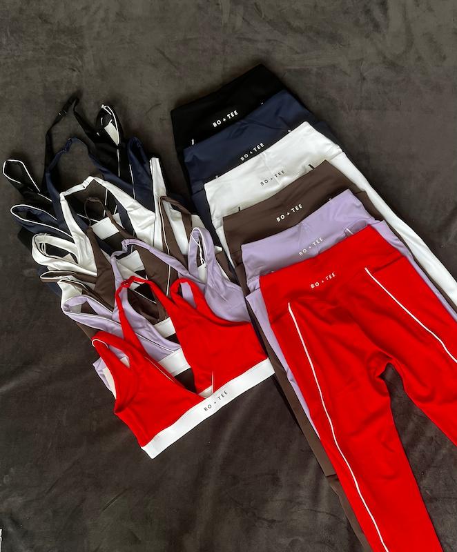 ست لگینگ و سوتین ورزشی Bo+Tee | لباس ورزشی زنانه | خرید آنلاین لگ و نیم‌تنه فیتنس