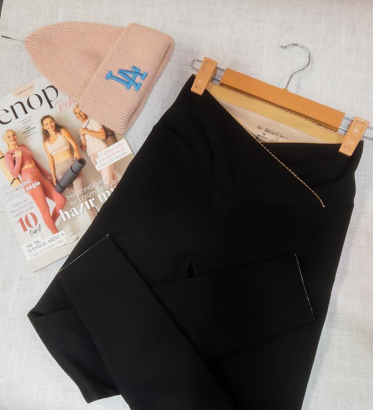 لگ تو کرک زمستانی زنانه | کمر هفت‌هشتی دالبری | فری‌سایز ۳۶ تا 44