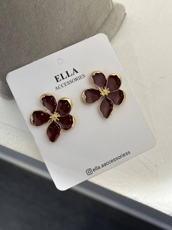 گوشواره گل پاييزى