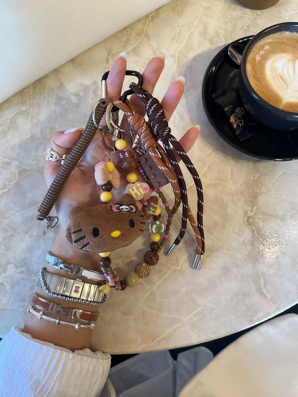 چارم بگ hello kity آويز دار