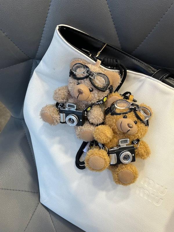 چارم تدى دوربين و عينك