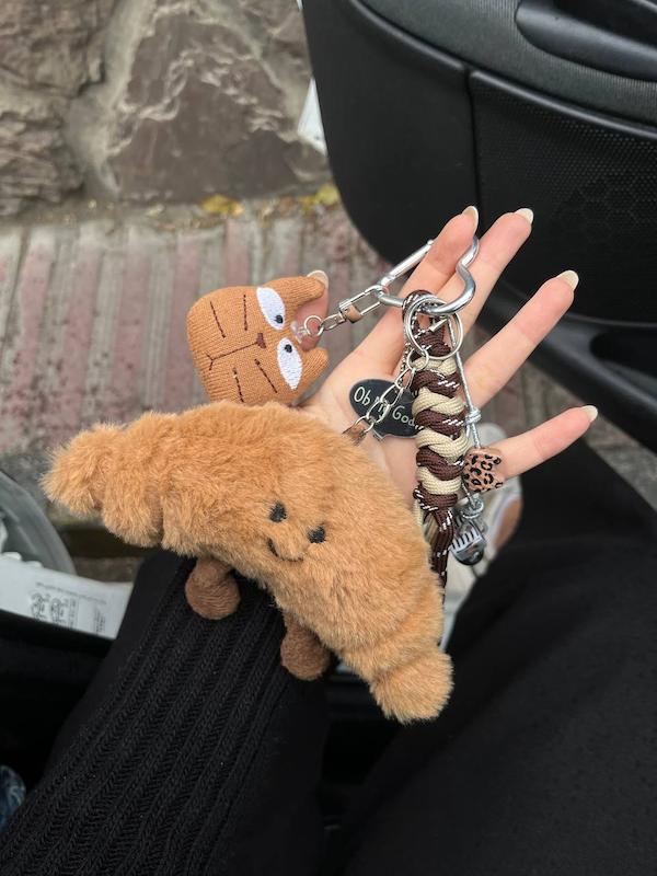 چارم بگ كروسان و گربه