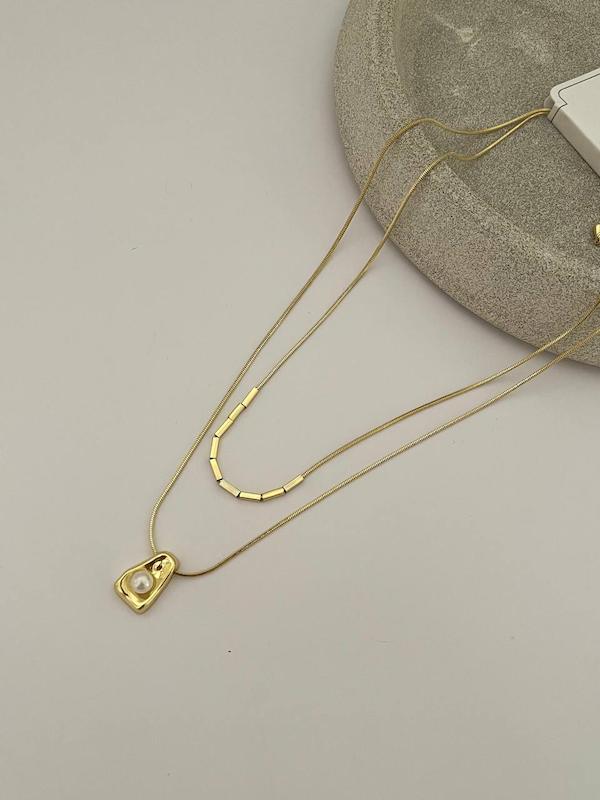 گردنبند دو لاين