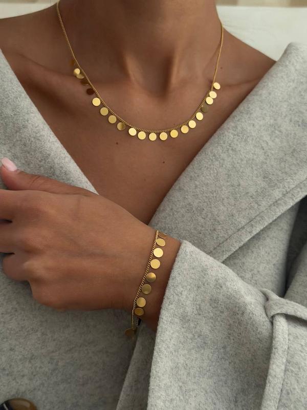 ست گردنبند دستبند 