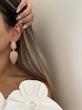 گوشواره ميناكارى آويز دار
