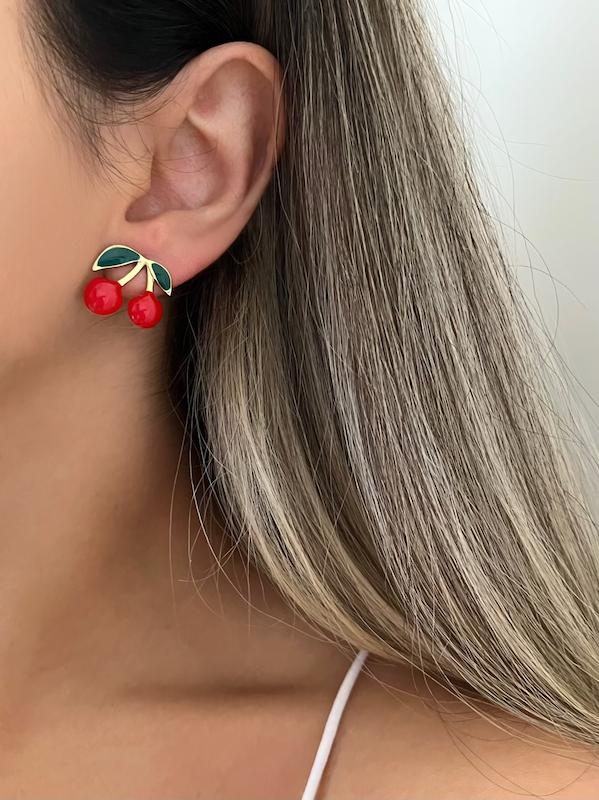 گوشواره گيلاس استيل