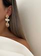 گوشواره دور طلايى