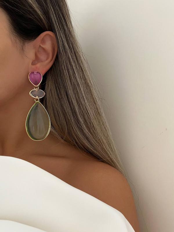 گوشواره آويز اشكى