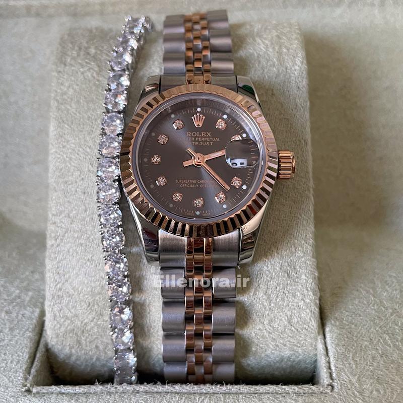 ساعت رولکس رزگلد datejust