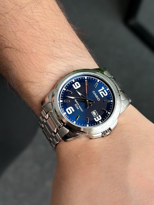 ساعت مردانه کاسیو مدل CASIO-MTP-1314D-1A