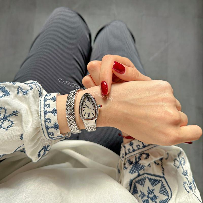 بولگاری سرپنتی زنانه سیلور