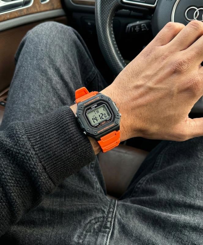 ساعت دیجیتال کاسیو Casio W-218H-4B2VDF