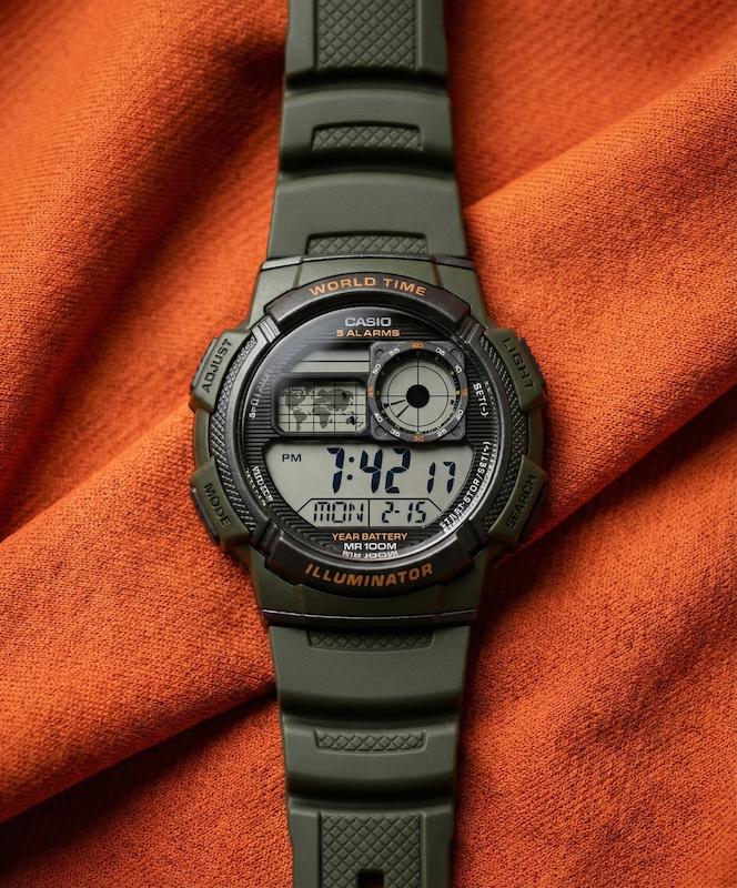 ساعت مچی مردانه کاسیو مدل CASIO-AE-1000W-3A