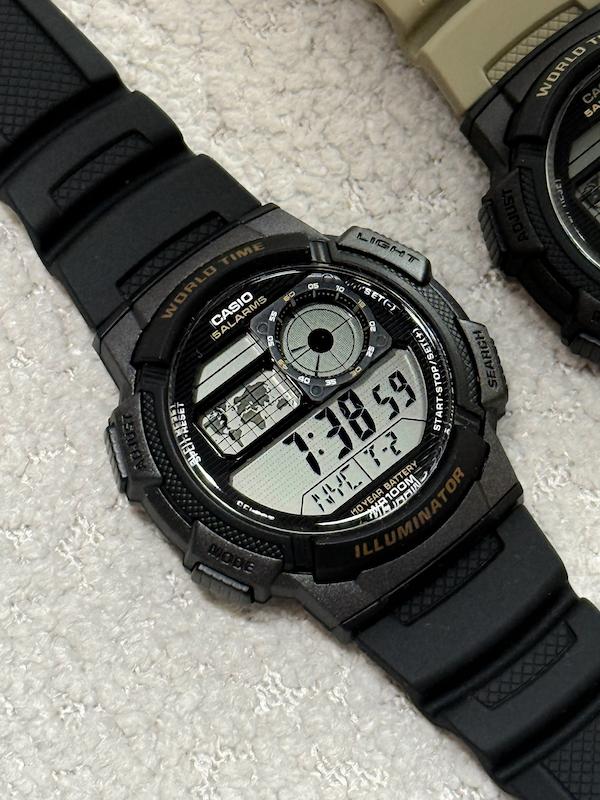 ساعت مچی مردانه کاسیو مدل CASIO-AE-1000W-1A