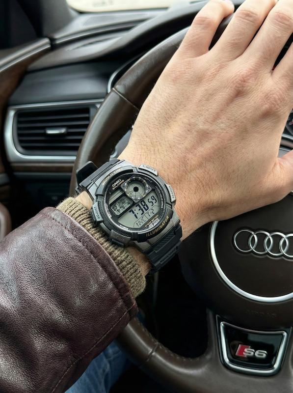 ساعت مچی مردانه کاسیو مدل CASIO-AE-1000W-1A