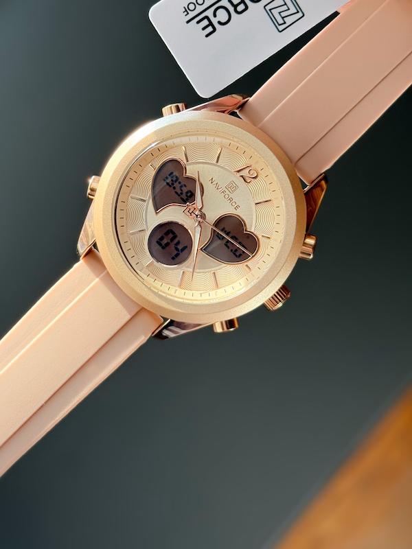 ساعت زنانه نوی فورس دو زمانه مدل NF5045-1 