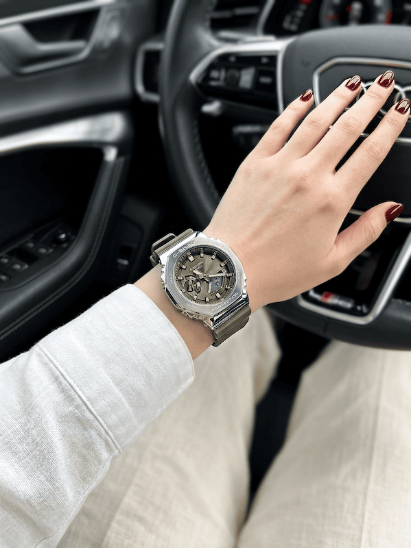 ساعت زنانه جی‌شاک کاسیو مدل CASIO G-SHOCK GM-S2100-3ADR