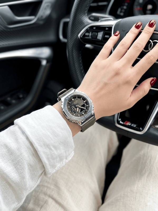 ساعت زنانه جی‌شاک کاسیو مدل CASIO G-SHOCK GM-S2100-3ADR