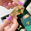 رولکس طلایی صفحه سفید زنونه مردونه