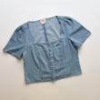 بلوز یقه مربعی جین برند LEVIS