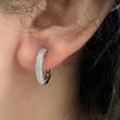 گوشواره نقره حلقه ای ناتاشا